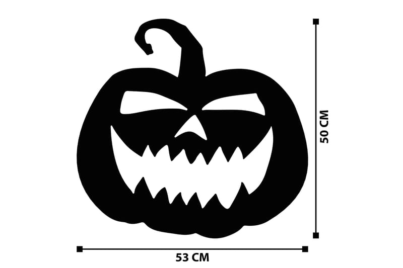 Halloween 14 Väggdekor - Svart - Inredning - Väggdekor - Skylt - Plåtskyltar