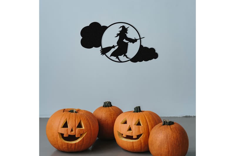 Halloween 15 Väggdekor - Svart - Inredning - Väggdekor - Skylt - Plåtskyltar