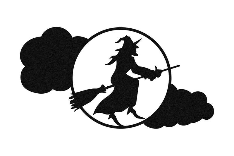 Halloween 15 Väggdekor - Svart - Inredning - Väggdekor - Skylt - Plåtskyltar