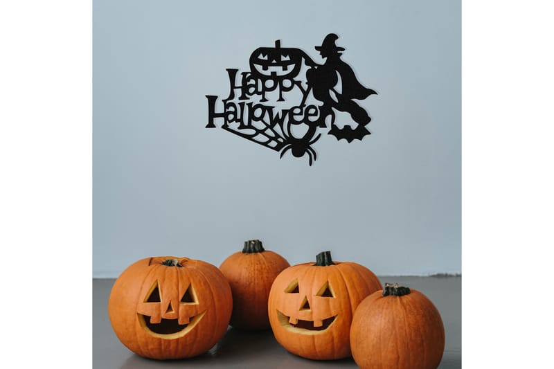 Halloween 16 Väggdekor - Svart - Inredning - Väggdekor - Skylt - Plåtskyltar