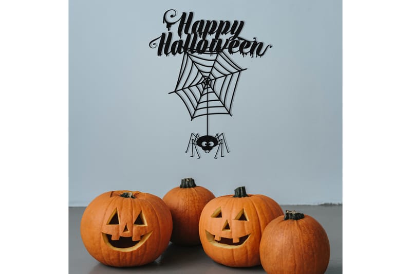 Halloween 3 Väggdekor - Svart - Inredning - Väggdekor - Skylt - Plåtskyltar