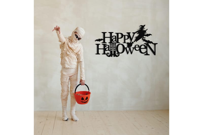 Halloween 4 Väggdekor - Svart - Inredning - Väggdekor - Skylt - Plåtskyltar