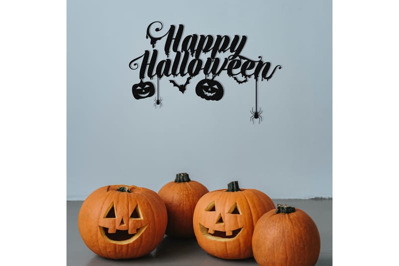 Halloween 5 Väggdekor - Svart - Inredning - Väggdekor - Skylt - Plåtskyltar
