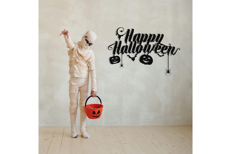 Halloween 5 Väggdekor - Svart - Inredning - Väggdekor - Skylt - Plåtskyltar