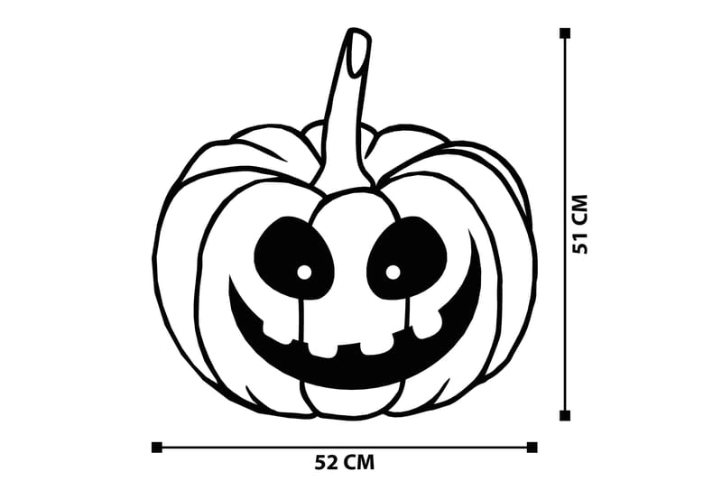 Halloween 6 Väggdekor - Svart - Inredning - Väggdekor - Skylt - Plåtskyltar