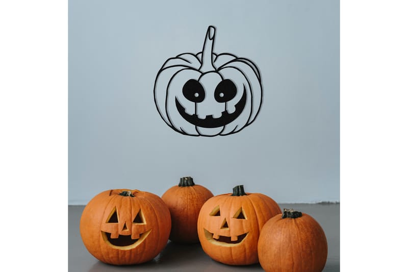 Halloween 6 Väggdekor - Svart - Inredning - Väggdekor - Skylt - Plåtskyltar