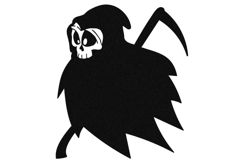 Halloween 8 Väggdekor - Svart - Inredning - Väggdekor - Skylt - Plåtskyltar