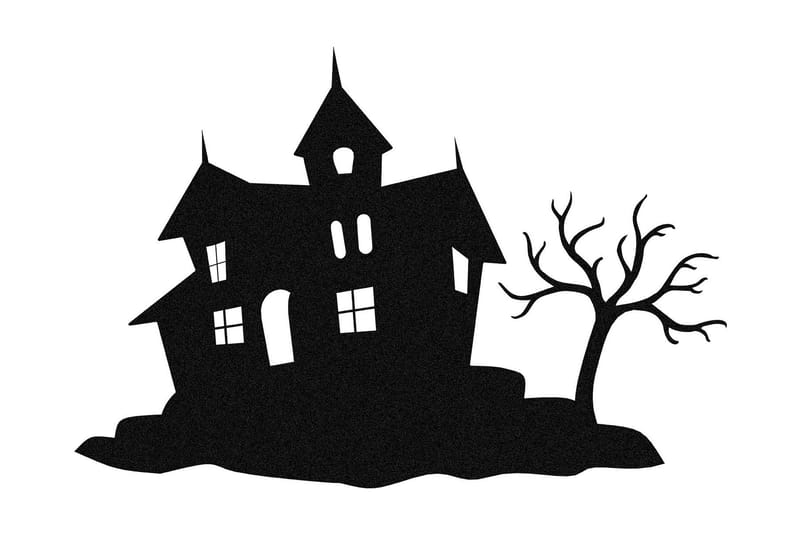 Halloween 9 Väggdekor - Svart - Inredning - Väggdekor - Skylt - Plåtskyltar