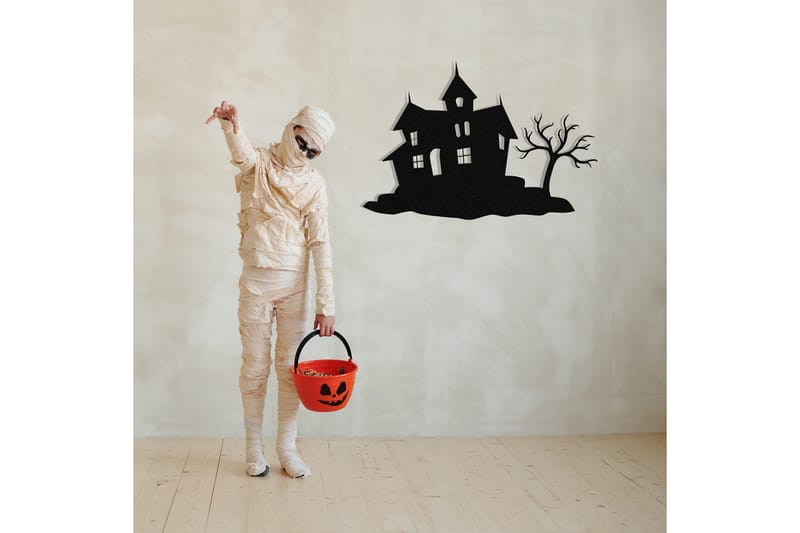 Halloween 9 Väggdekor - Svart - Inredning - Väggdekor - Skylt - Plåtskyltar