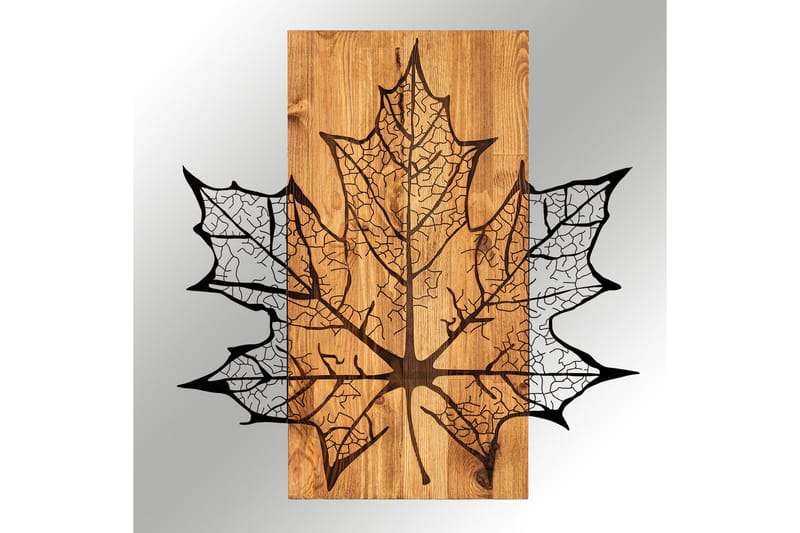 Hare Väggdekor - Svart/Valnöt - Inredning - Väggdekor - Skylt - Plåtskyltar