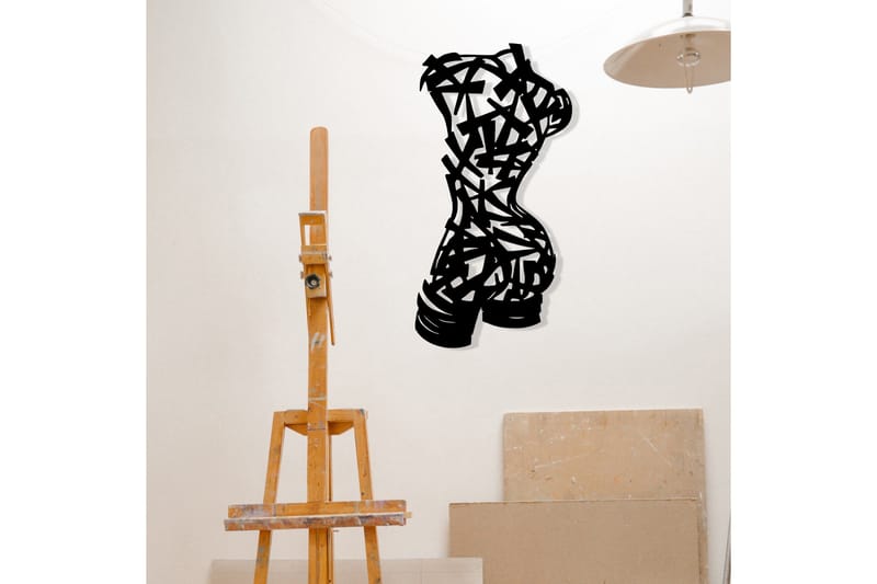 Hemdem Väggdekor - Svart - Inredning - Väggdekor - Skylt - Plåtskyltar