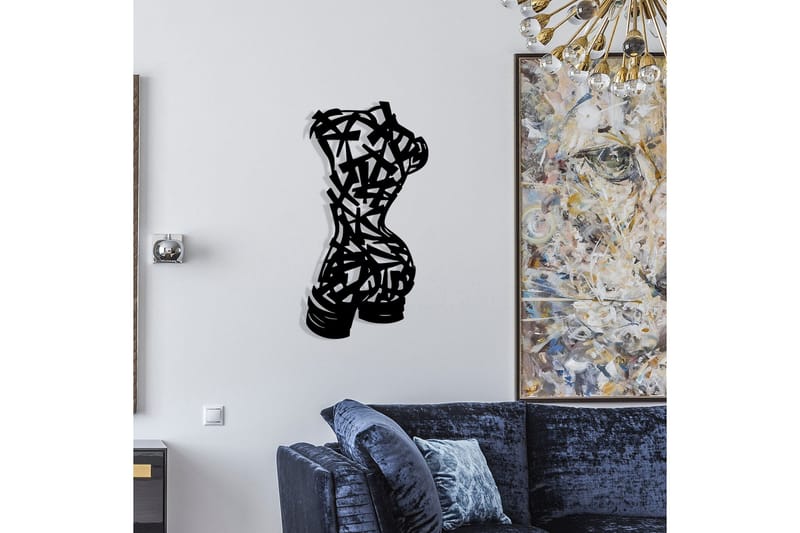 Hemdem Väggdekor - Svart - Inredning - Väggdekor - Skylt - Plåtskyltar