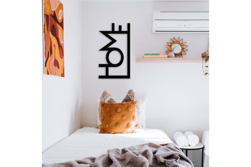Home Väggdekor - Svart - Inredning - Väggdekor - Skylt - Plåtskyltar