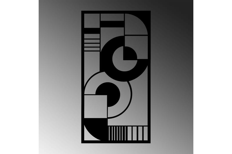 Hypnosis 2 Väggdekor - Svart - Inredning - Väggdekor - Skylt - Plåtskyltar