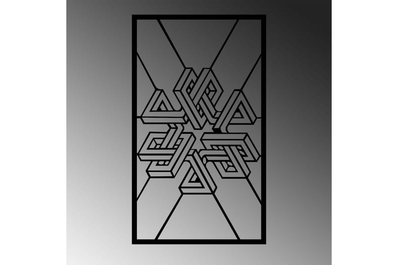 Hypnosis 3 Väggdekor - Svart - Inredning - Väggdekor - Skylt - Plåtskyltar