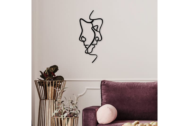 Interior Väggdekor - Svart - Inredning - Väggdekor - Skylt - Plåtskyltar