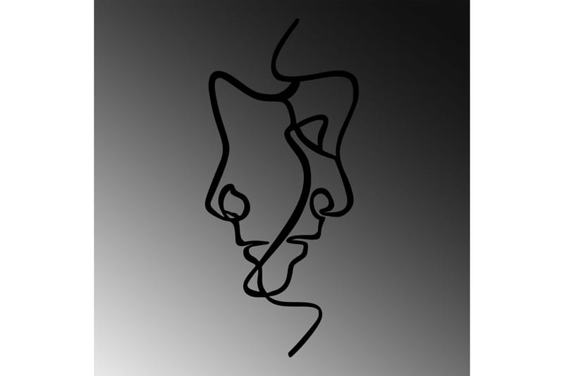 Interior Väggdekor - Svart - Inredning - Väggdekor - Skylt - Plåtskyltar