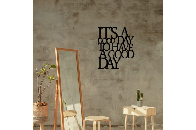 Its A Good Väggdekor - Svart - Inredning - Väggdekor - Skylt - Plåtskyltar