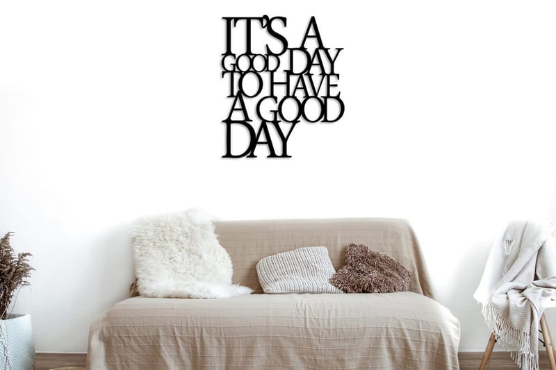 Its A Good Väggdekor, Svart