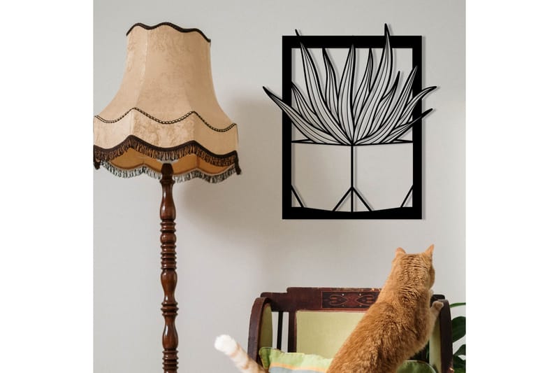 Lagom Väggdekor - Svart - Inredning - Väggdekor - Skylt - Plåtskyltar