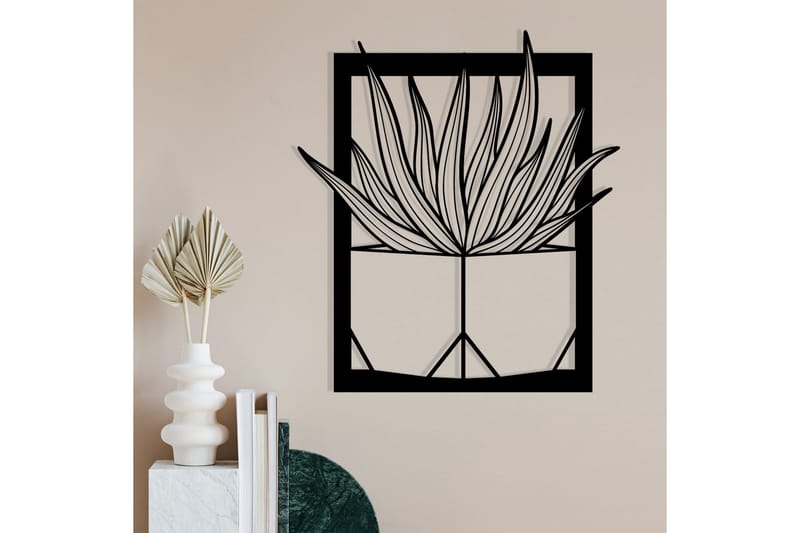 Lagom Väggdekor - Svart - Inredning - Väggdekor - Skylt - Plåtskyltar