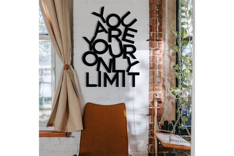 Limit Väggdekor - Svart - Inredning - Väggdekor - Skylt - Plåtskyltar