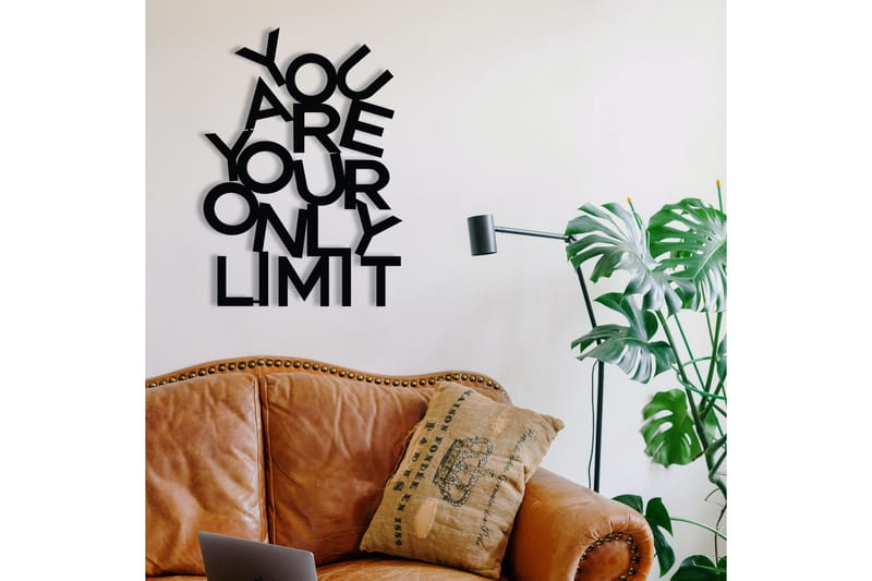 Limit Väggdekor - Svart - Inredning - Väggdekor - Skylt - Plåtskyltar