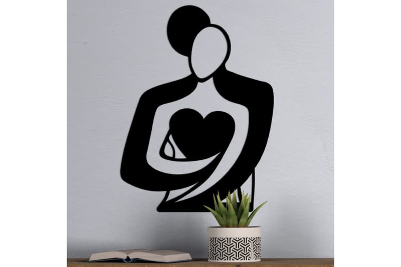 Love Väggdekor - Svart - Inredning - Väggdekor - Skylt - Plåtskyltar