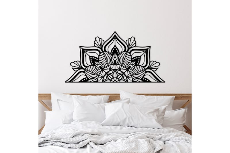 Mandalas 1 Väggdekor - Svart - Inredning - Väggdekor - Skylt - Plåtskyltar
