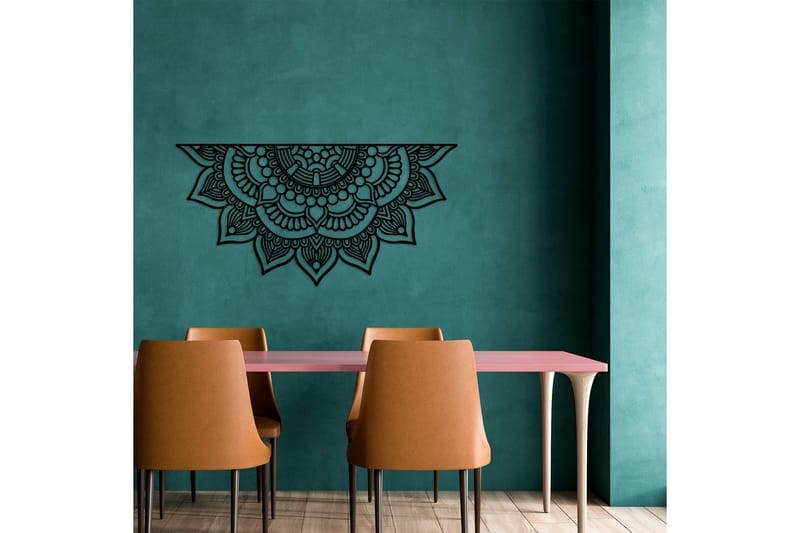 Mandalas 3 Väggdekor - Svart - Inredning - Väggdekor - Skylt - Plåtskyltar