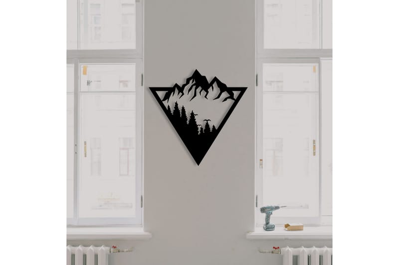Meyus Väggdekor - Svart - Inredning - Väggdekor - Skylt - Plåtskyltar