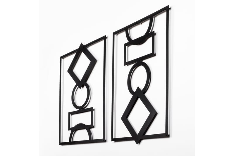 Mirror Väggdekor - Svart - Inredning - Väggdekor - Skylt - Plåtskyltar