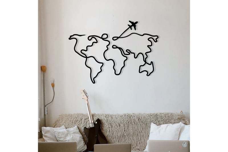 Mozzafiato Väggdekor - Svart - Inredning - Väggdekor - Skylt - Plåtskyltar