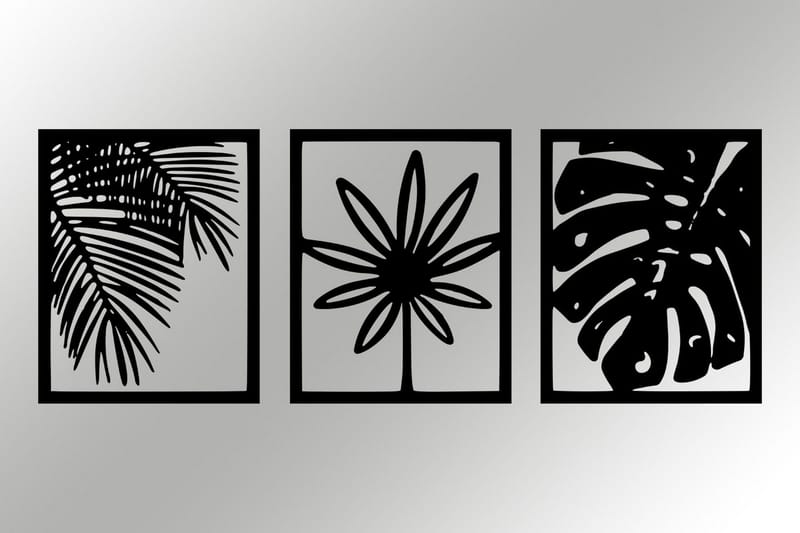 Mutena Väggdekor - Svart - Inredning - Väggdekor - Skylt - Plåtskyltar