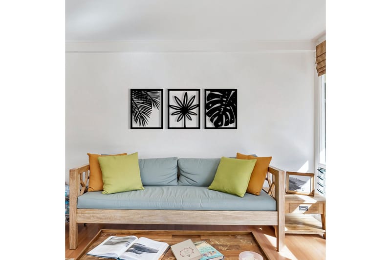 Mutena Väggdekor - Svart - Inredning - Väggdekor - Skylt - Plåtskyltar