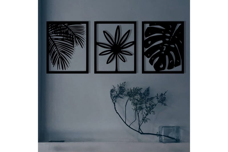 Mutena Väggdekor - Svart - Inredning - Väggdekor - Skylt - Plåtskyltar