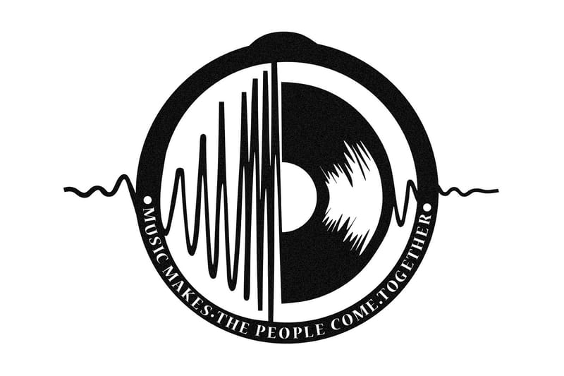 My Music v3 Väggdekor - Svart - Inredning - Väggdekor - Skylt - Plåtskyltar