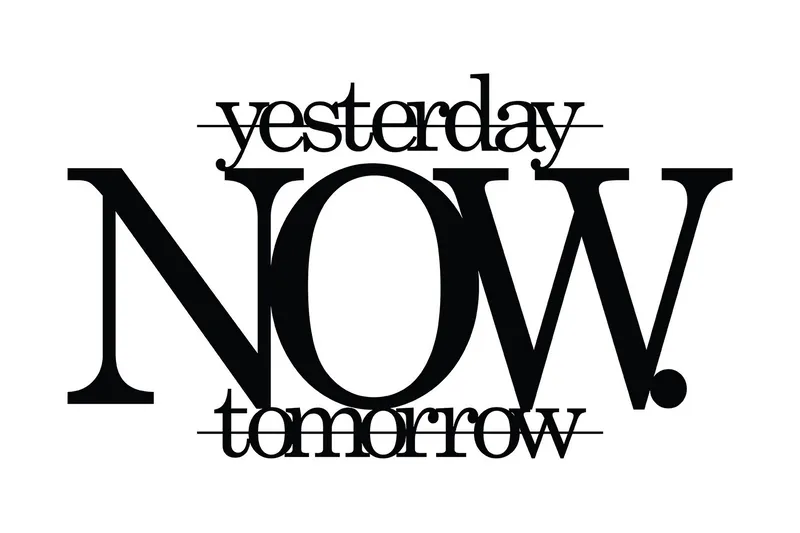 Now Väggdekor, Svart