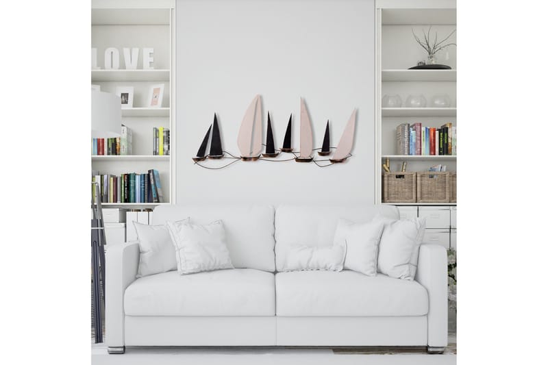 Ocean Väggdekor - Flerfärgad - Inredning - Väggdekor - Skylt - Plåtskyltar