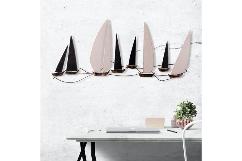 Ocean Väggdekor - Flerfärgad - Inredning - Väggdekor - Skylt - Plåtskyltar