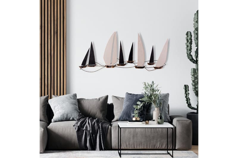 Ocean Väggdekor - Flerfärgad - Inredning - Väggdekor - Skylt - Plåtskyltar