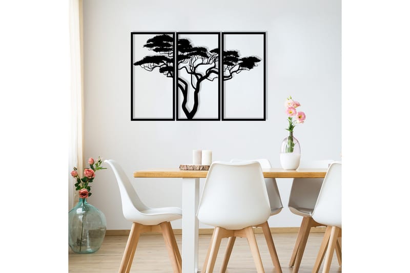 Plane tree Väggdekor - Svart - Inredning - Väggdekor - Skylt - Plåtskyltar