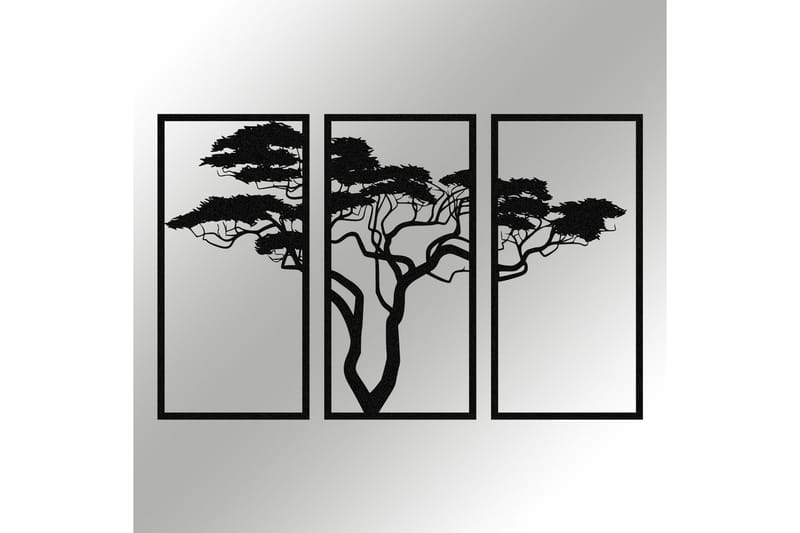 Plane tree Väggdekor - Svart - Inredning - Väggdekor - Skylt - Plåtskyltar