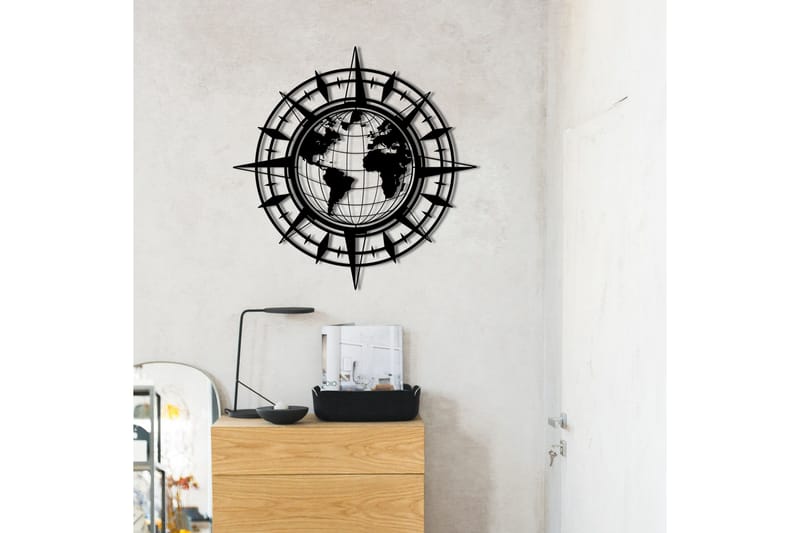 Real World Väggdekor - Svart - Inredning - Väggdekor - Skylt - Plåtskyltar