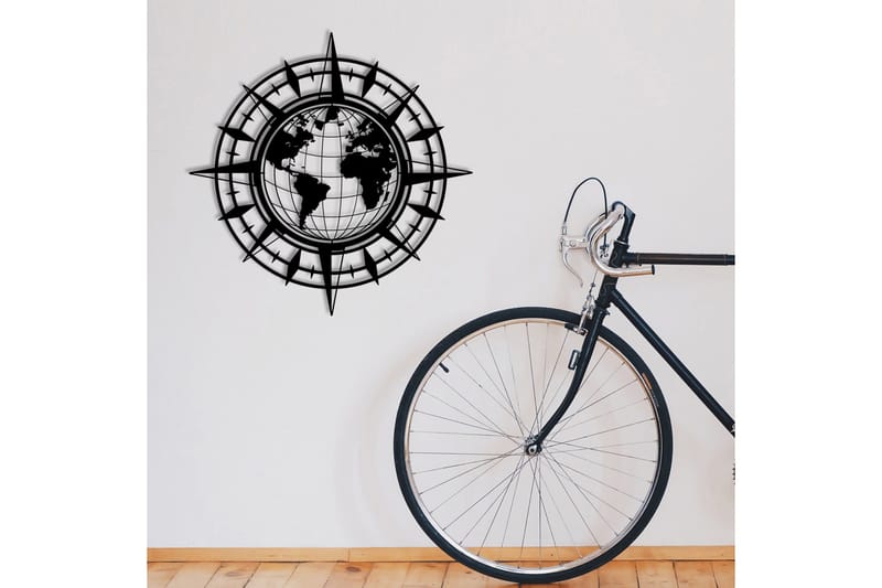 Real World Väggdekor - Svart - Inredning - Väggdekor - Skylt - Plåtskyltar