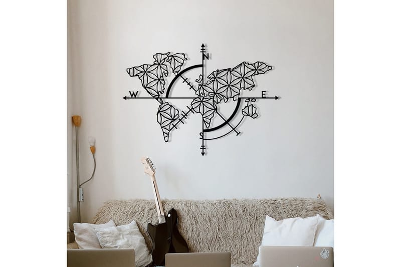 Ritorno Väggdekor - Svart - Inredning - Väggdekor - Skylt - Plåtskyltar