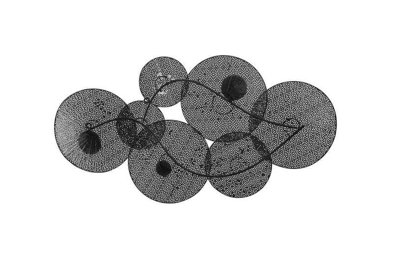 Rubidium Väggdekoration Med Snäckor 91 cm - Grön - Plåtskyltar