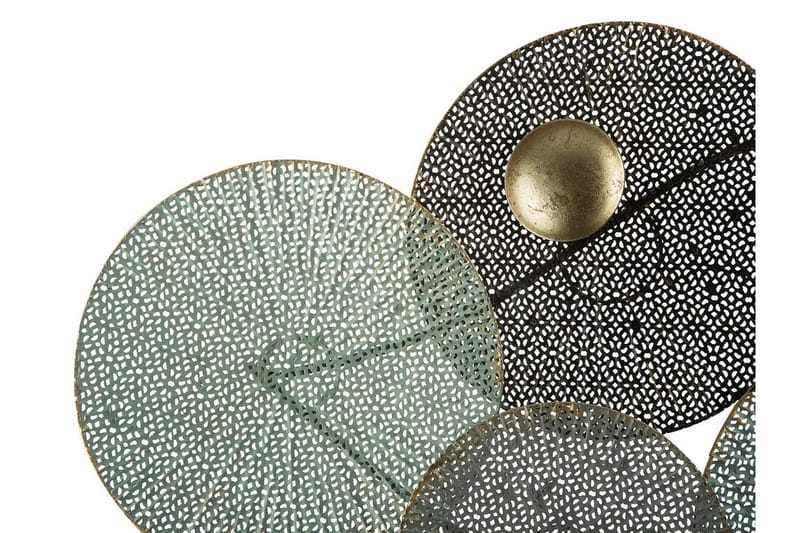 Rubidium Väggdekoration Med Snäckor 91 cm - Grön - Inredning - Väggdekor - Skylt - Plåtskyltar