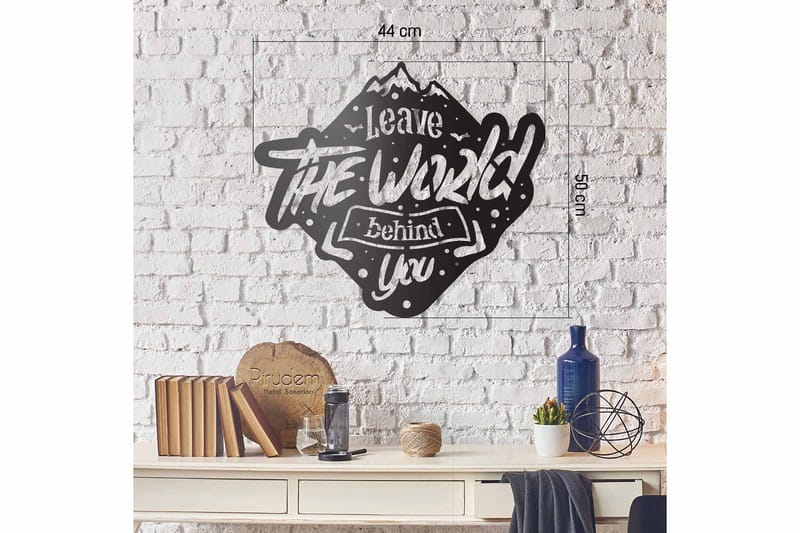 Salechard Skylt 44x50 cm VP Spain - Metall/Svart - Inredning - Väggdekor - Skylt - Plåtskyltar