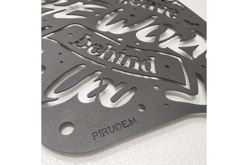 Salechard Skylt 44x50 cm VP Spain - Metall/Svart - Inredning - Väggdekor - Skylt - Plåtskyltar